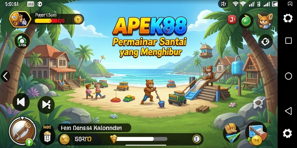 Tampilan menarik dari APEK88 dengan gameplay yang seru.