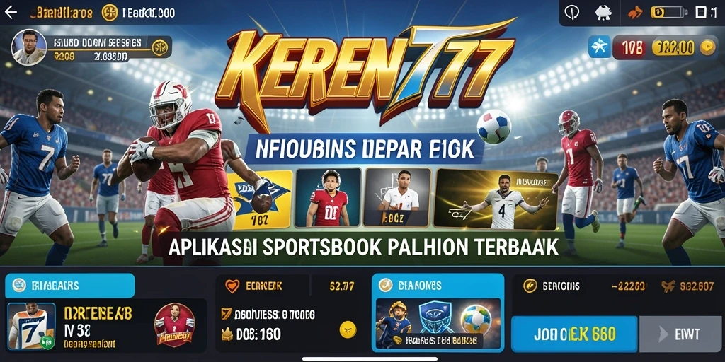 Screenshot utama KEREN777 menampilkan antarmuka taruhan yang dinamis dan menarik.