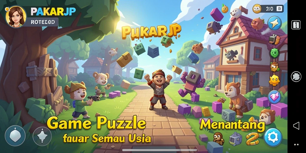Tampilan gameplay PAKARJP yang seru dan menantang.
